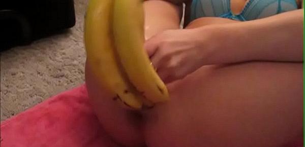  www.girls4cock.com — fruit and vegetables insertion part 2